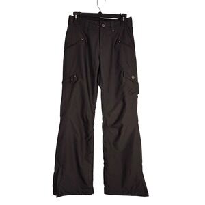 Three Sixty 6720R Black Cargo Snow Pants Winter Ski Trousers XXS